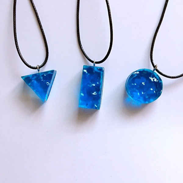 Ocean Blue Pendant Necklace from Apollo Box